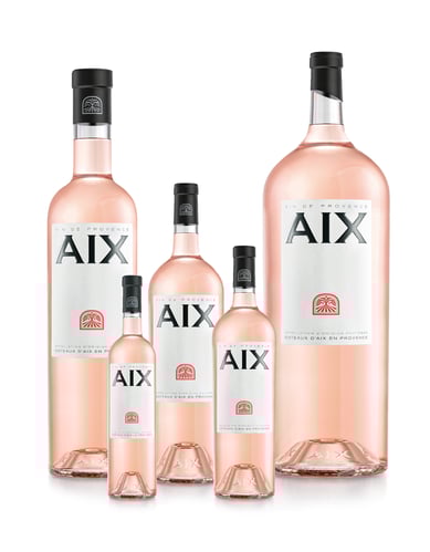 AIX Rosé (non vintage) - Bottle Family HD